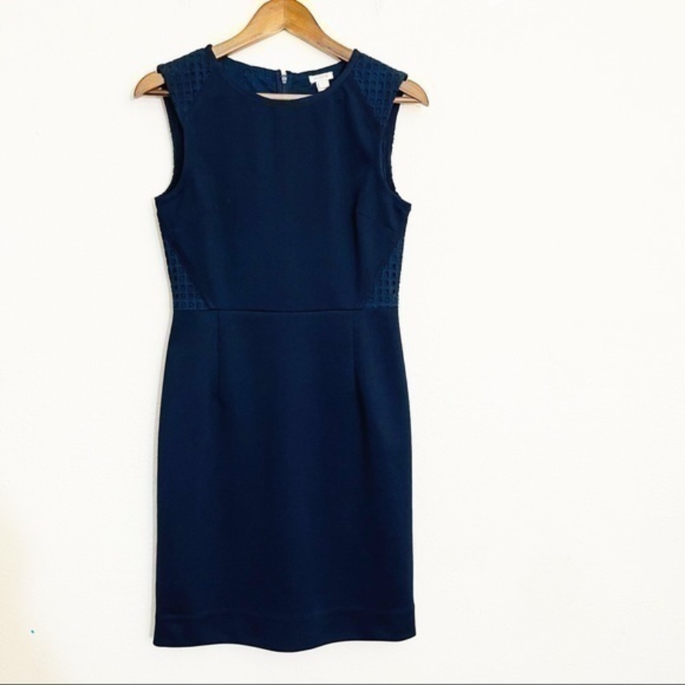 J. Crew Sleeveless Dress Women Size 2 Blue